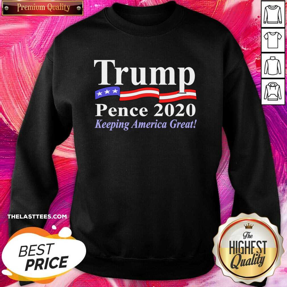 Top Trump Pence 2020 Keeping America Great Shirt - Image 4