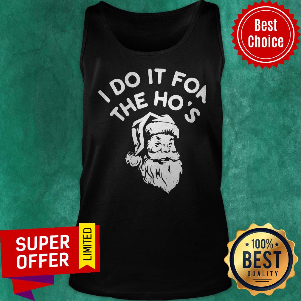 Official Santa Claus I Do It For The Ho’s Shirt - Image 4