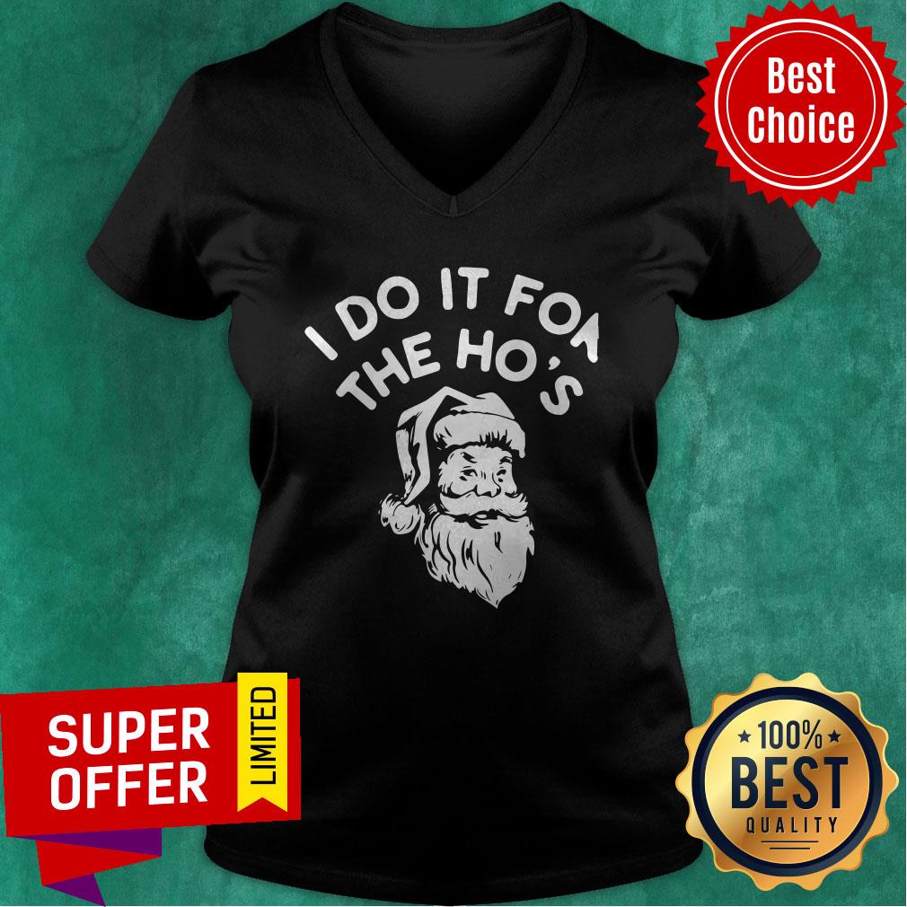 Official Santa Claus I Do It For The Ho’s Shirt - Image 5