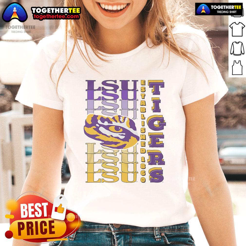 Official LSU Tigers Gradient Wordmark T-Shirt - Image 3