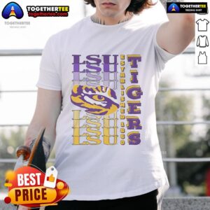 Official LSU Tigers Gradient Wordmark T-Shirt