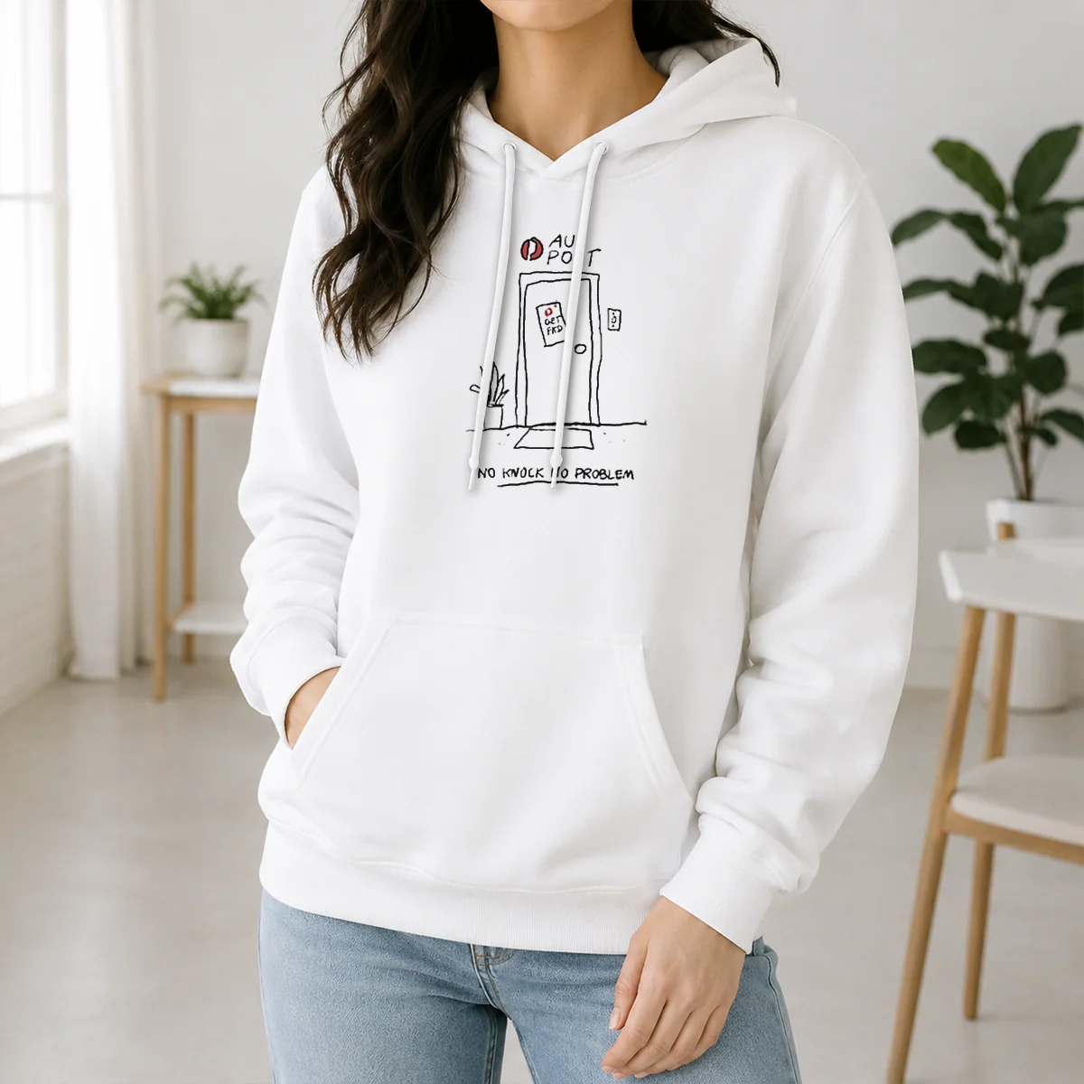 Funny Aus Post No Knock No Problem Shirt - Image 7