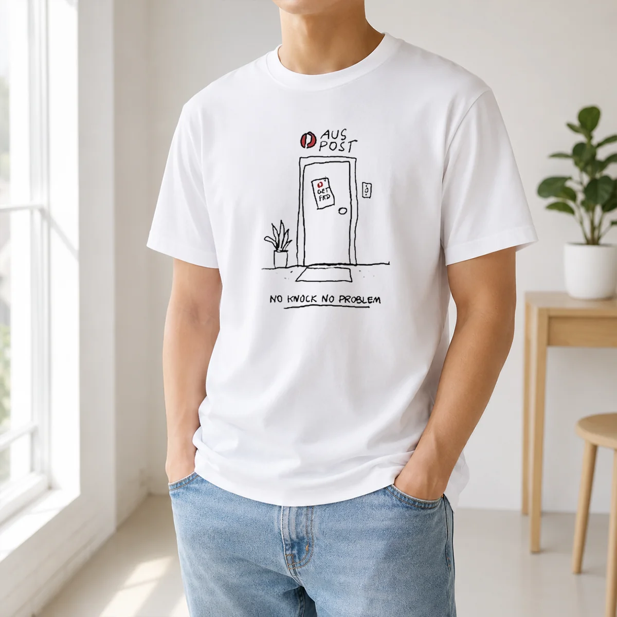 Funny Aus Post No Knock No Problem Shirt
