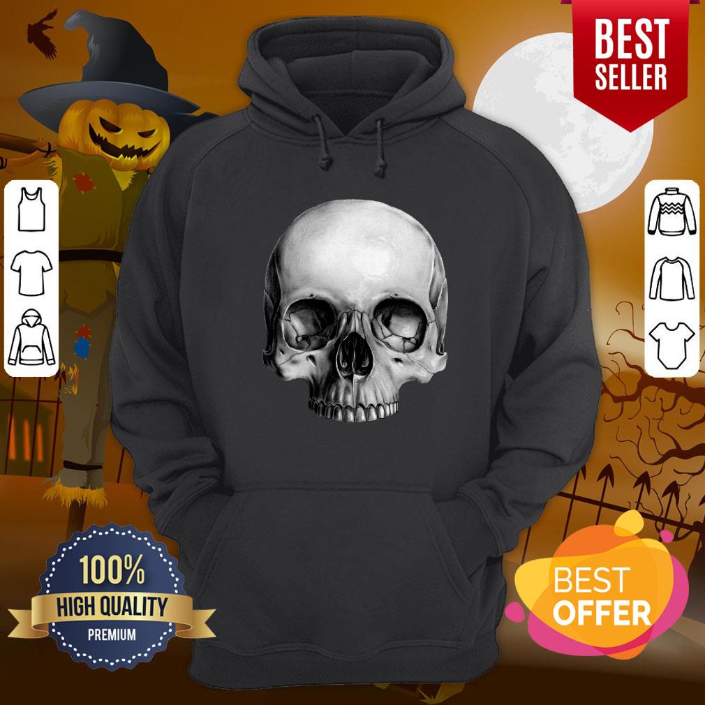 Half Skull Dia De Muertos Day Of Dead Shirt - Image 5