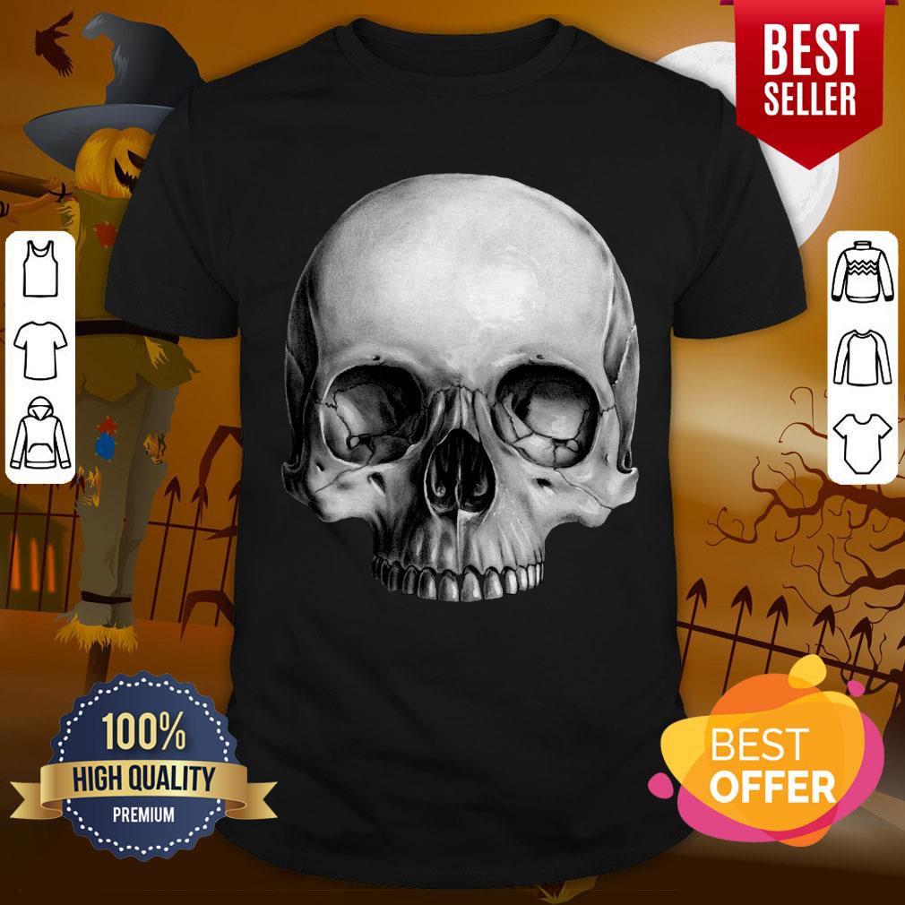 Half Skull Dia De Muertos Day Of Dead Shirt