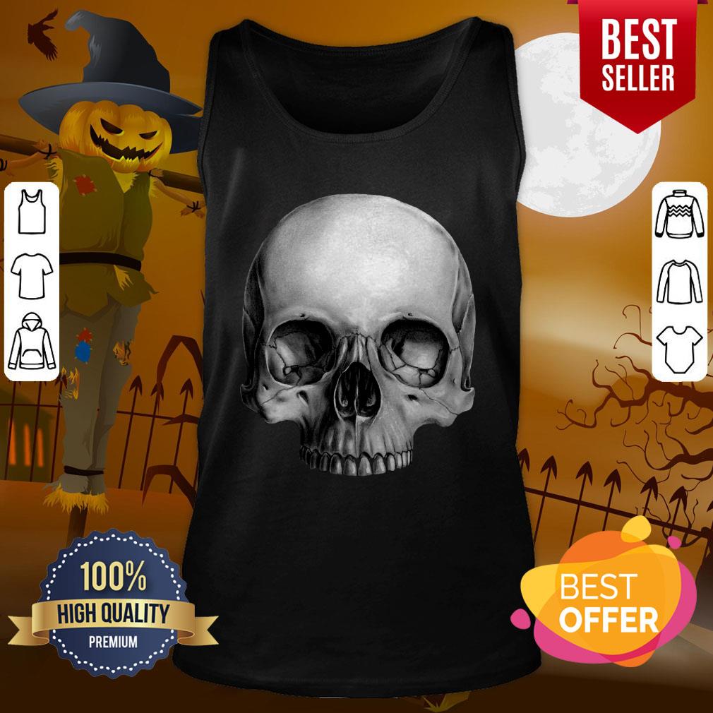 Half Skull Dia De Muertos Day Of Dead Shirt - Image 3