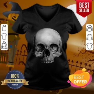 Alternative view of Half Skull Dia De Muertos Day Of Dead Shirt