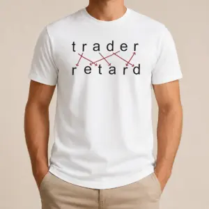Hot Pretty Trader Retard Wordplay Stock Market Trading Shirt