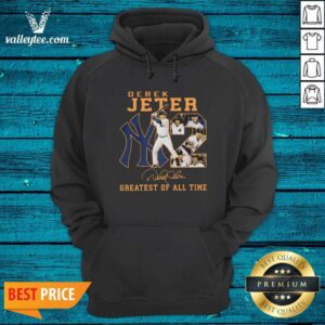 Alternative view of Funny NY2 Derek Jeter Greatest Of All Time Signature Shirt