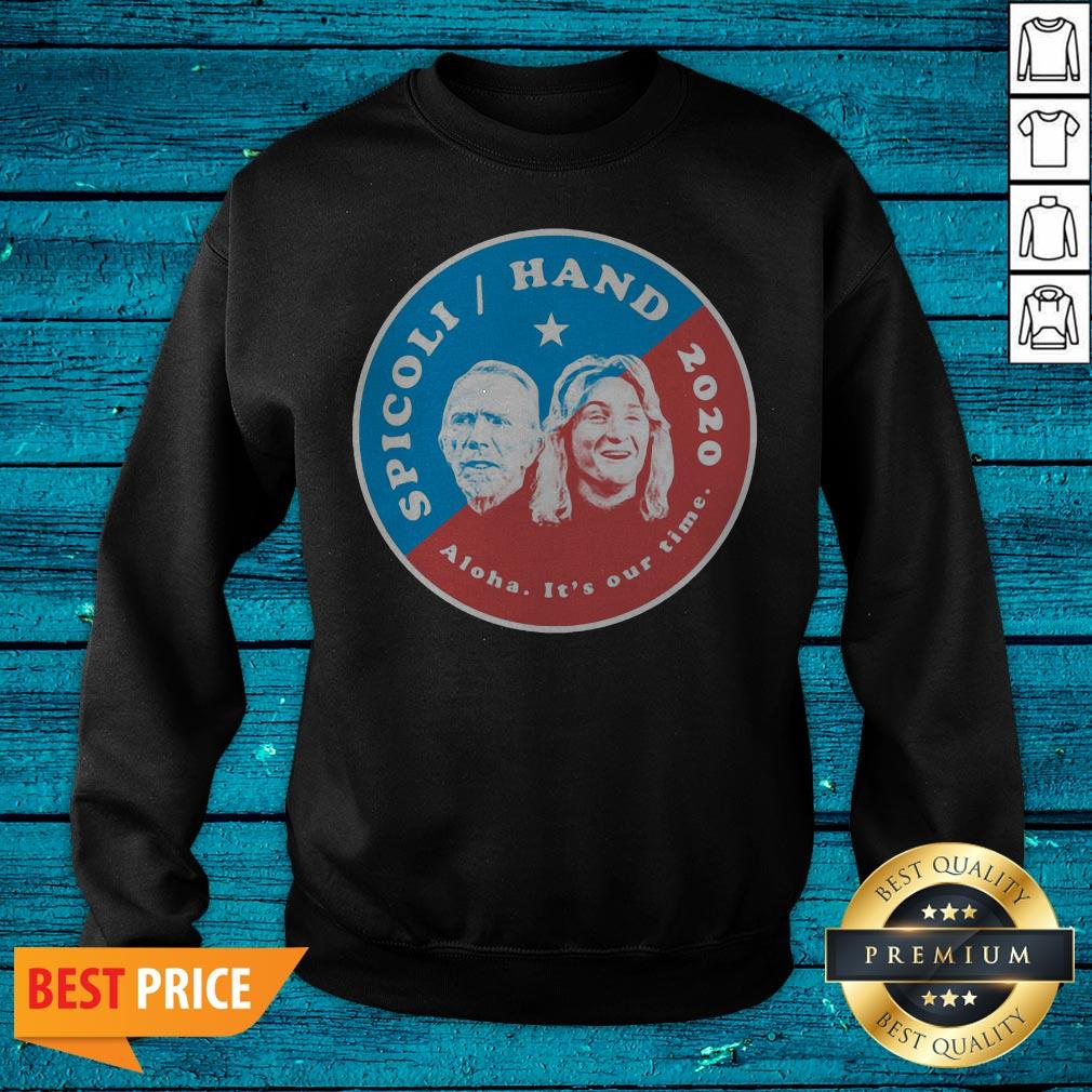 Premium Spicoli Hand 2020 Aloha It’s Our Time Shirt - Image 5
