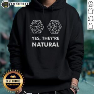 Alternative view of Good D20 Yes They're Natural T-Shirt