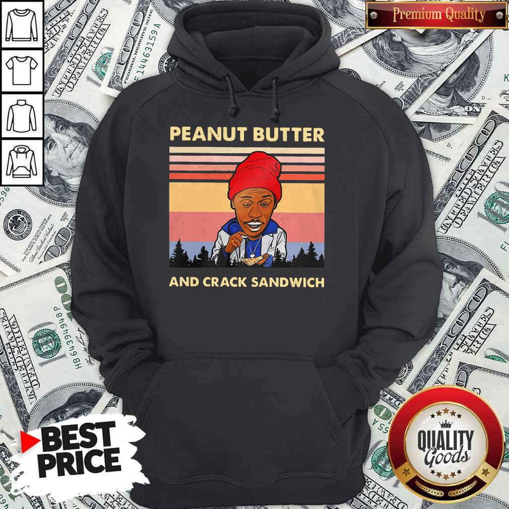 Official Peanut Butter And Crack Sandwich Vintage Shirt - Image 5