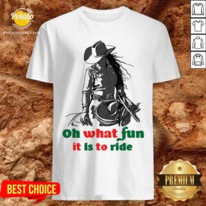 Happy Horse Girl Oh What Fun It Is To Ride Shirt