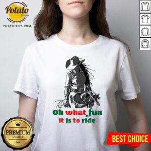Alternative view of Happy Horse Girl Oh What Fun It Is To Ride Shirt
