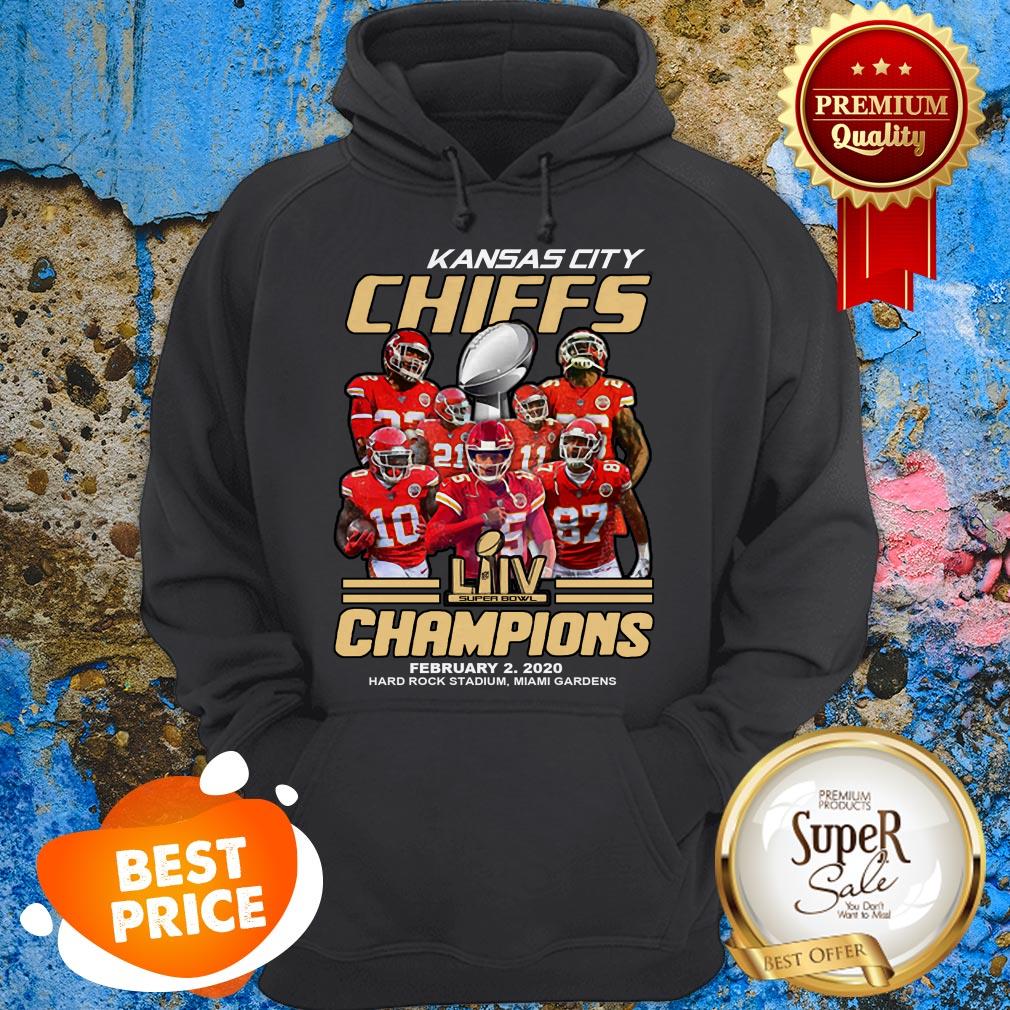 Kansas City Chiefs Super Bowl Champions Hard Rock Stadium Miami Gardens Shirt - Image 5