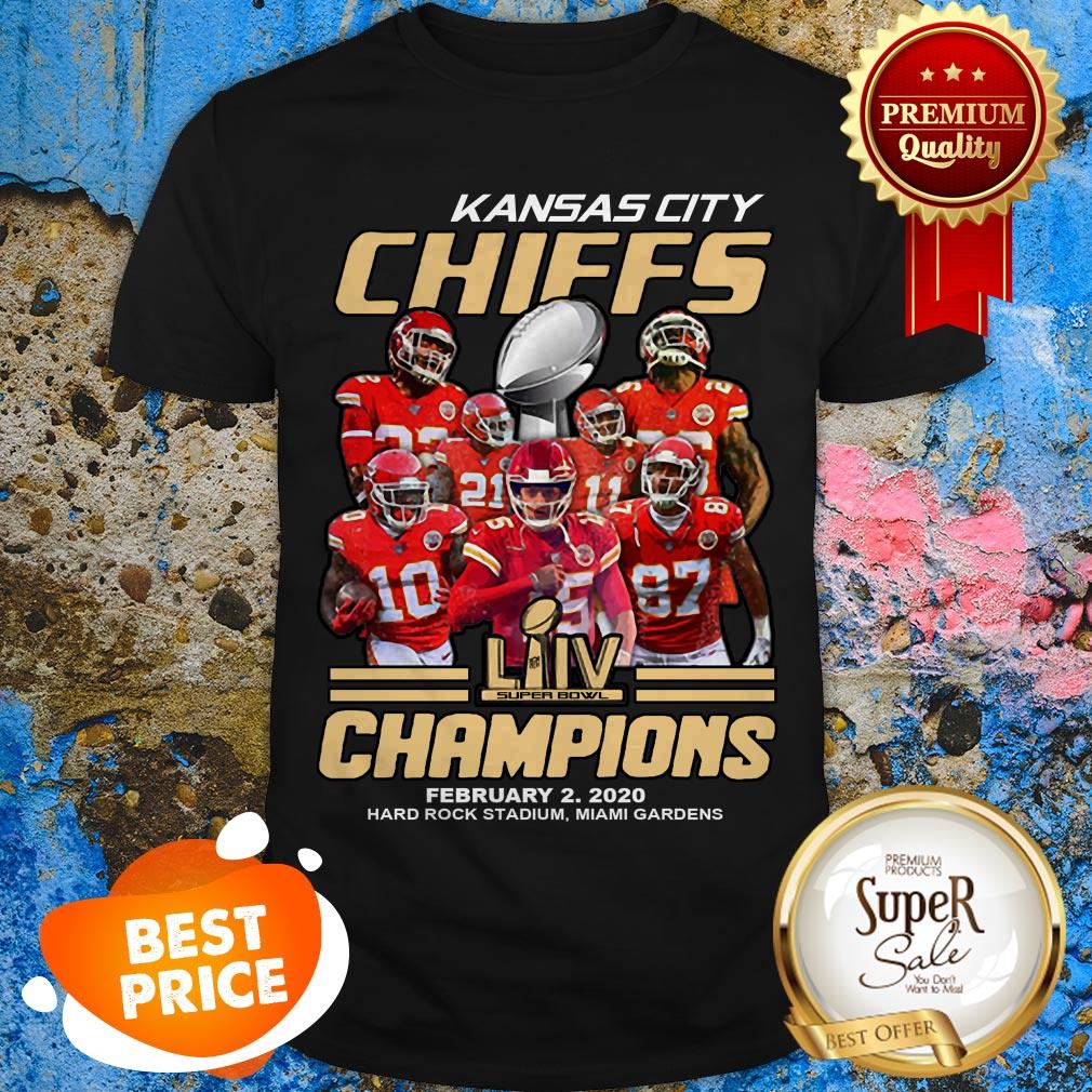Kansas City Chiefs Super Bowl Champions Hard Rock Stadium Miami Gardens Shirt