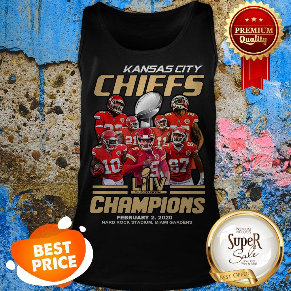 Kansas City Chiefs Super Bowl Champions Hard Rock Stadium Miami Gardens Shirt - Image 3