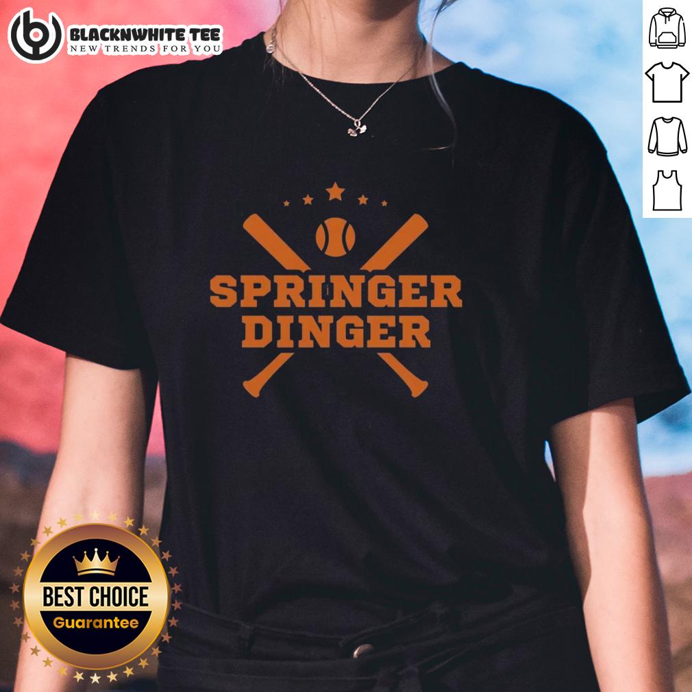 Top Springer Dinger George Springer T-Shirt - Image 3