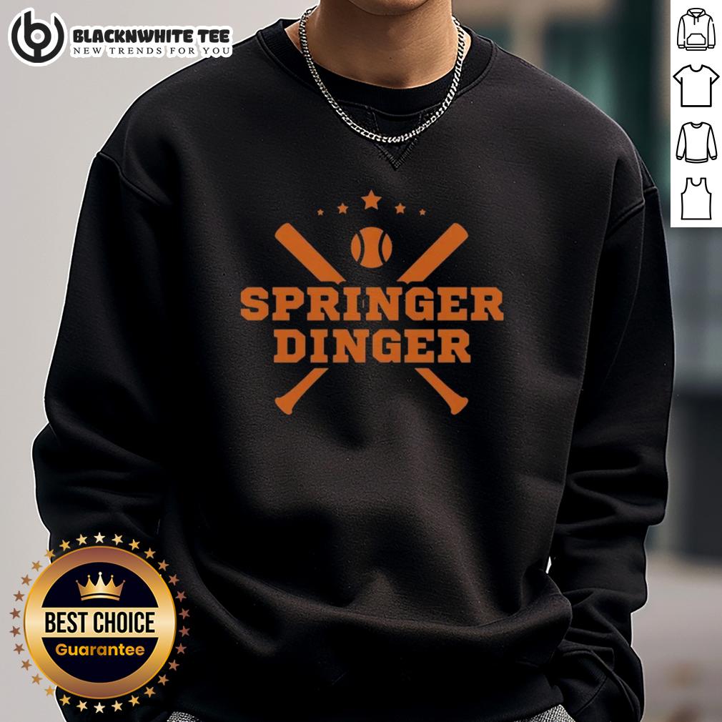 Top Springer Dinger George Springer T-Shirt - Image 5