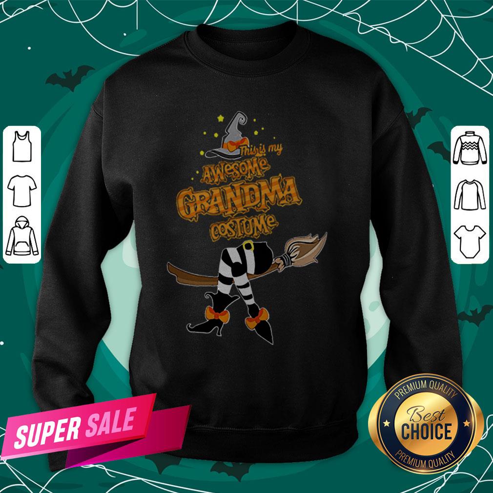 Halloween This Is My Awesome Grandma Costume Shirt - Image 4