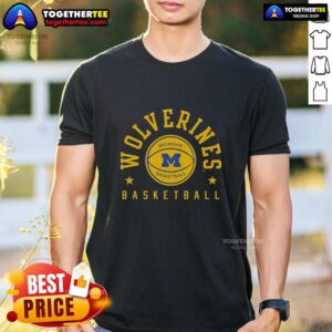 Awesome Valiant University Of Michigan Basketball Retro Stars Shirt