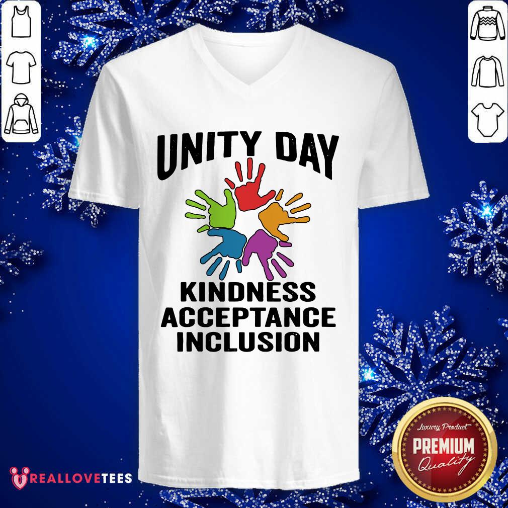 Nice Unity Day Orange Be Kind Anti Bullying Kindness Acceptance Inclusion Shirt - Image 5