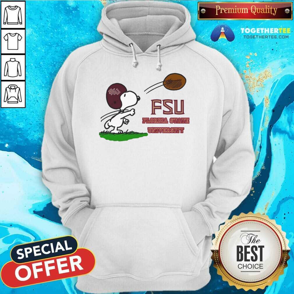 Hot Snoopy FSU Flordia State University T-Shirt - Image 5
