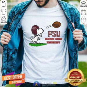 Hot Snoopy FSU Flordia State University T-Shirt