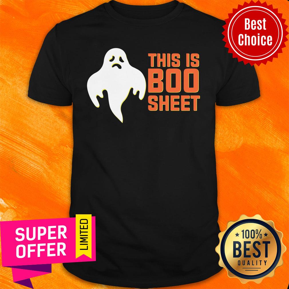 Ghost This Is Boo Sheet Halloween Shirt