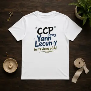 Awesome CCP Is Very Yann Lecun Y In Its Views Of AI Shirt