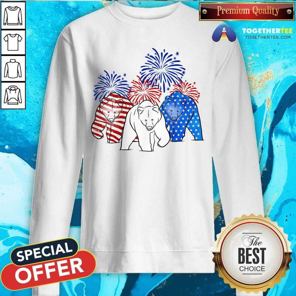 Bear Happy 4th Of July Shirt - Image 2
