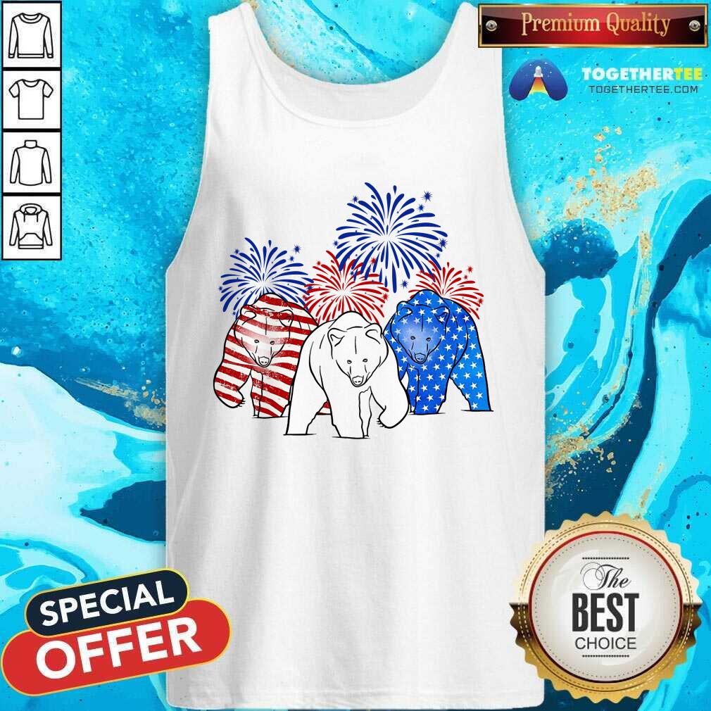 Bear Happy 4th Of July Shirt - Image 4