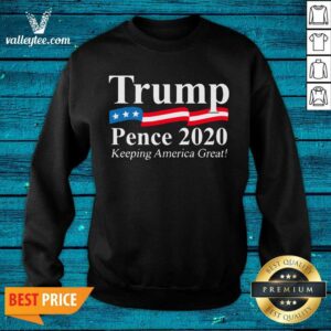 Alternative view of Fantastic Trump Pence 2020 Keeping America Great Shirt