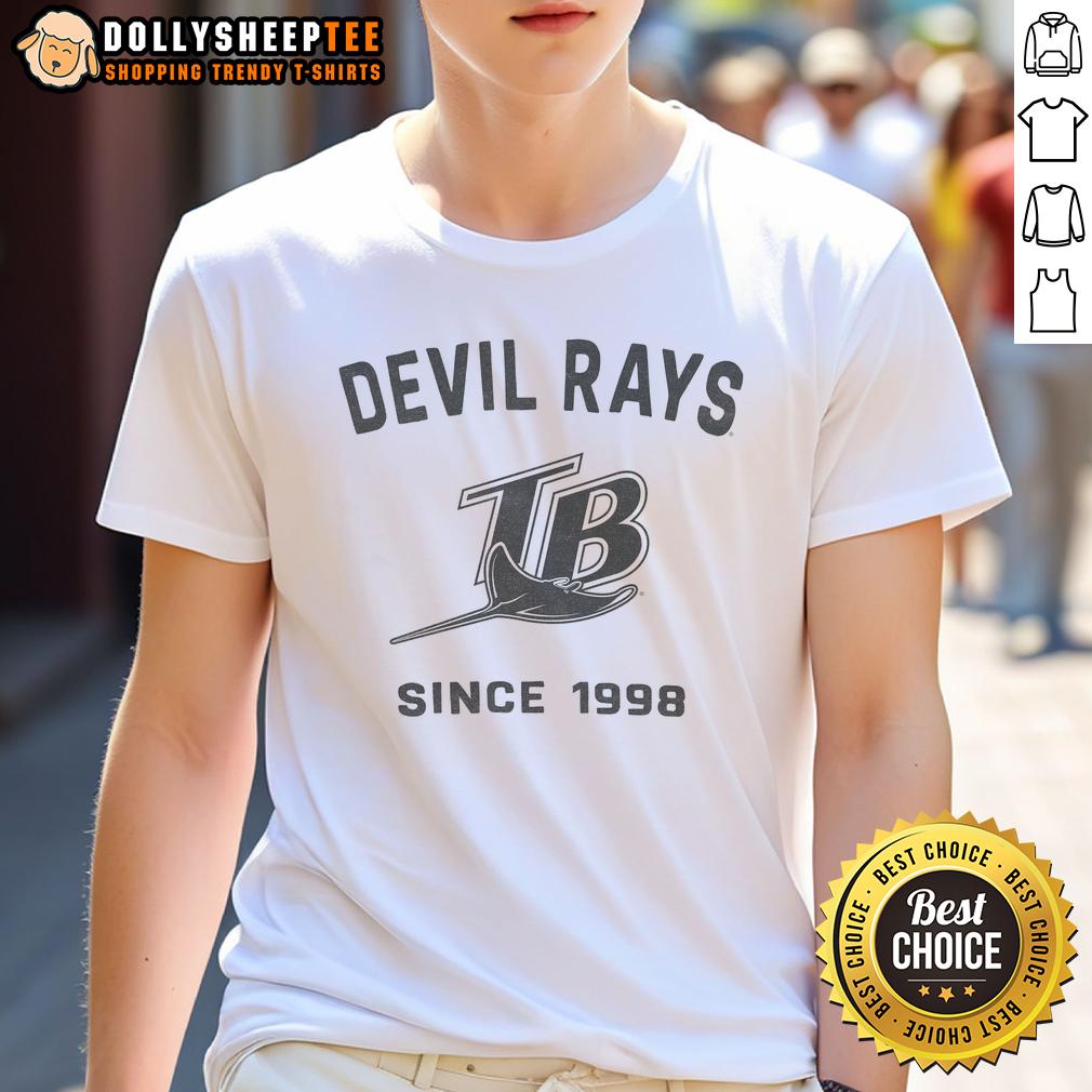 Nice Tampa Bay Rays Cooperstown Duster T-Shirt