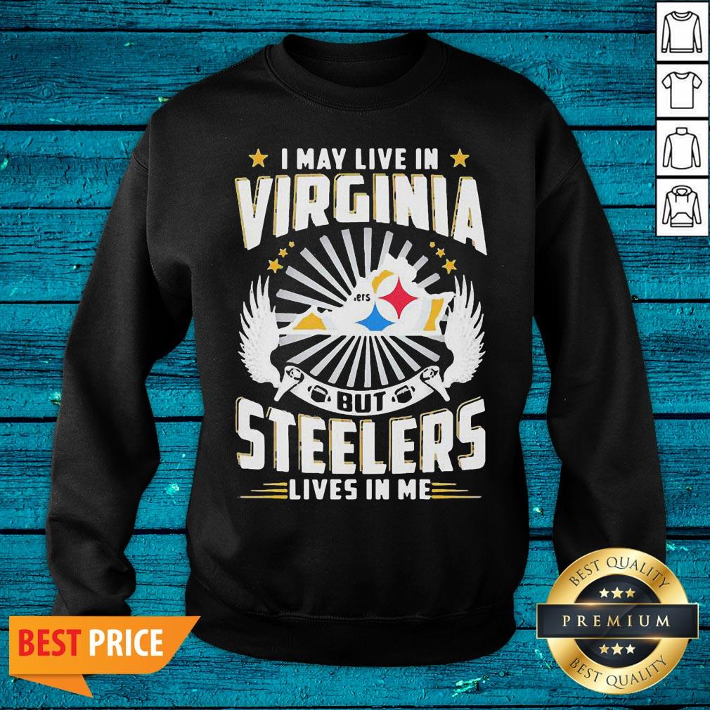 Super Buy I May Live In Tennessee But Steelers Lives In Me Shirt - Image 2