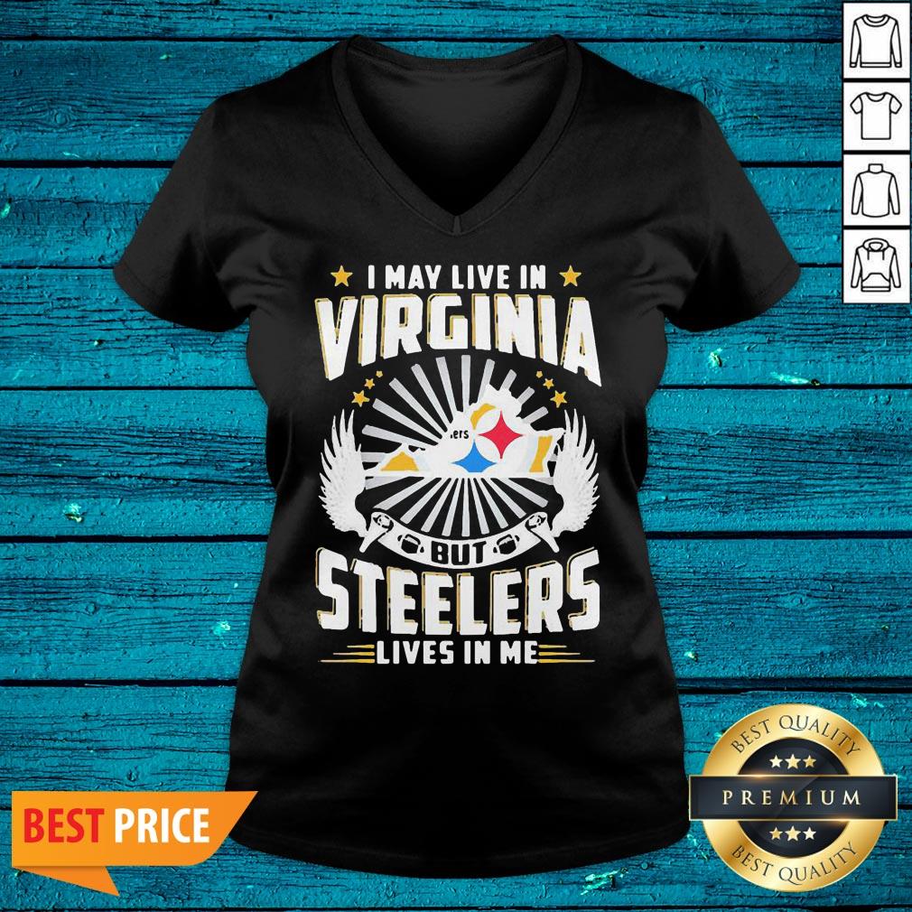 Super Buy I May Live In Tennessee But Steelers Lives In Me Shirt - Image 4