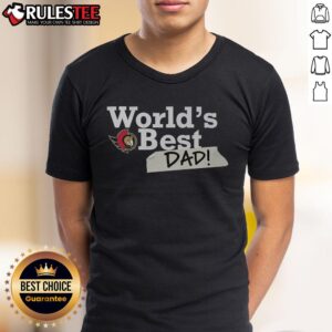 Awesome Ottawa Senators World's Best Dad T-Shirt