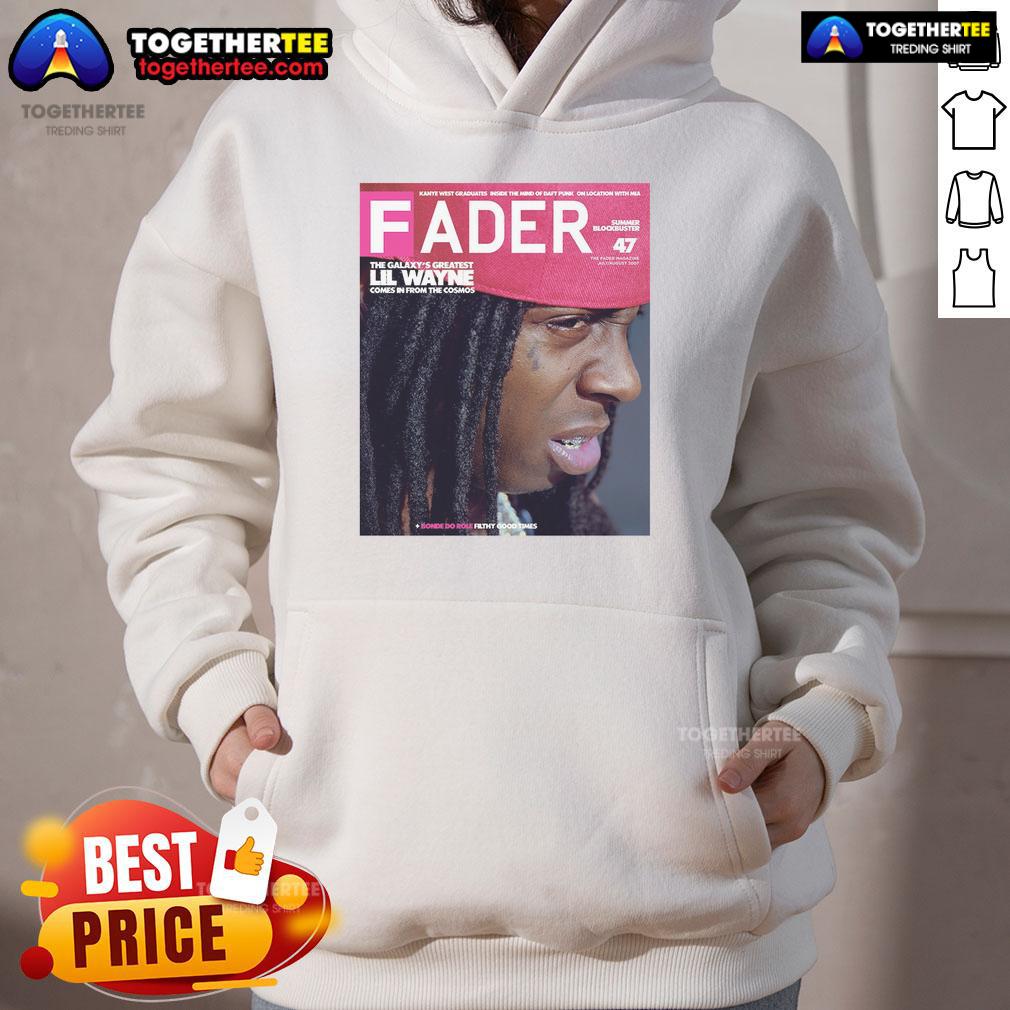 Official Lil Wayne Fader The Galaxy’s Greatest Comes In From The Cosmos T-Shirt - Image 2