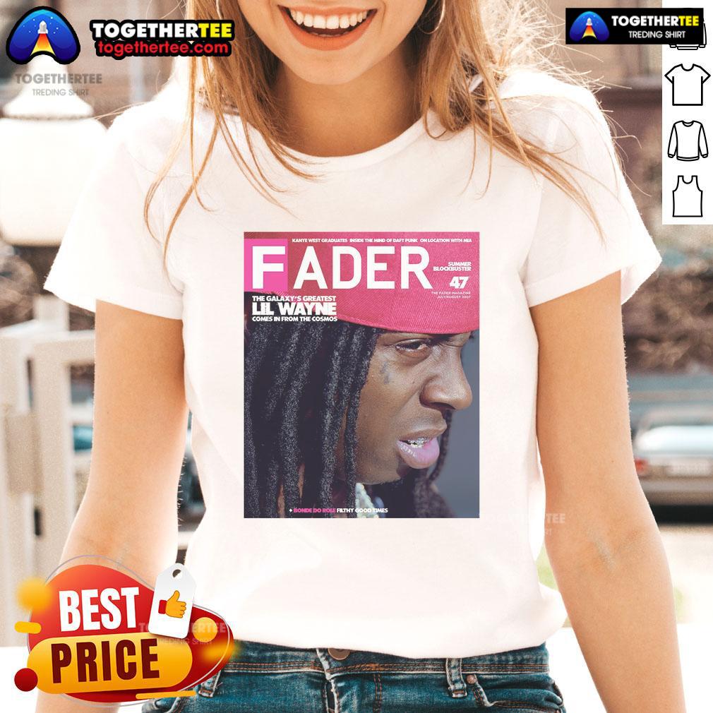 Official Lil Wayne Fader The Galaxy’s Greatest Comes In From The Cosmos T-Shirt - Image 3
