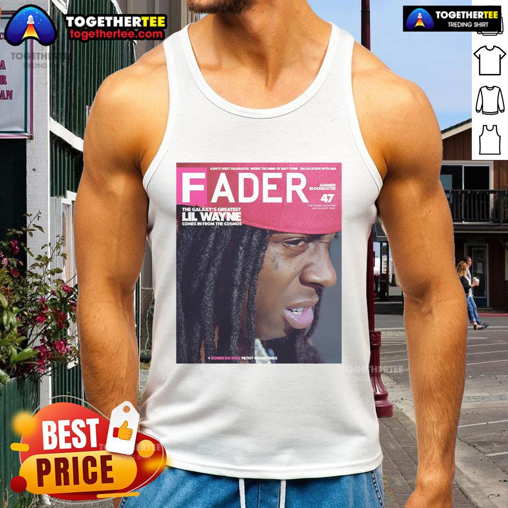 Official Lil Wayne Fader The Galaxy’s Greatest Comes In From The Cosmos T-Shirt - Image 4