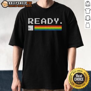 Top Ready Commodore 64 Pixel Art T-Shirt