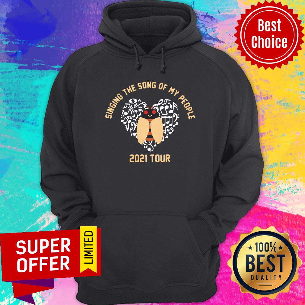 Top Cicada Singing The Song Of My People 2021 Tour Shirt - Image 5