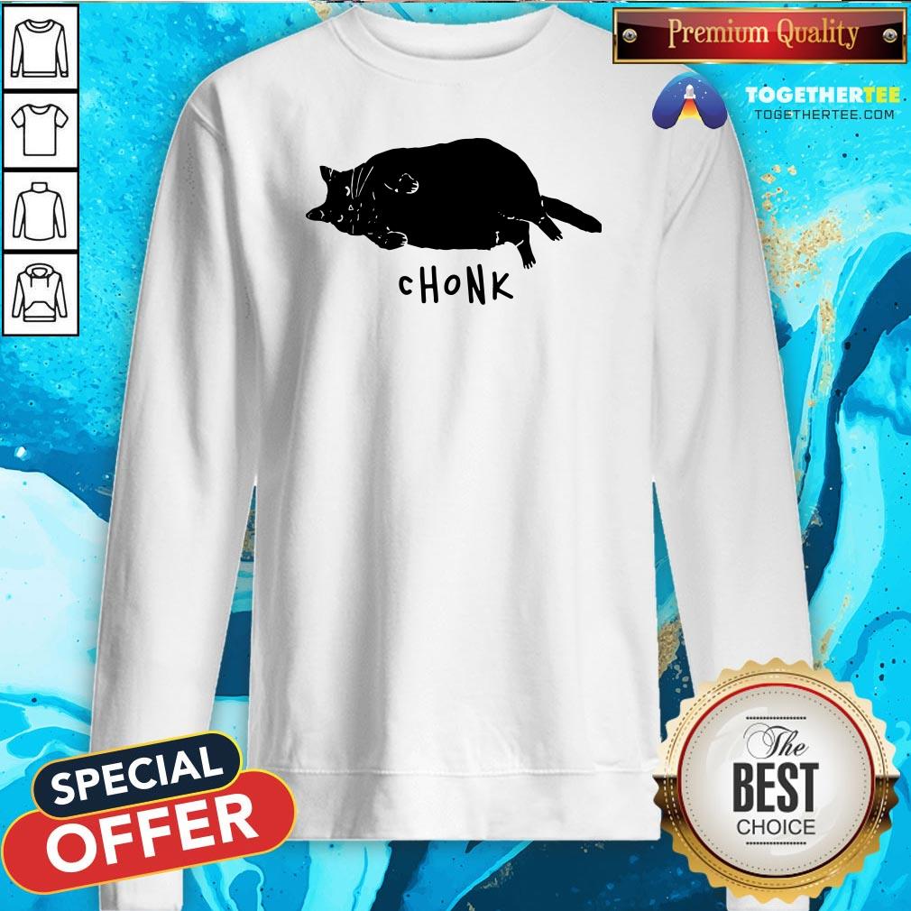 Pretty Black Cat Chonk Shirt - Image 4
