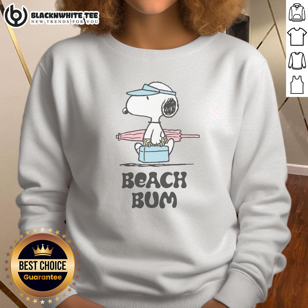 Pretty Peanuts Beach Bum Snoopy T-Shirt - Image 5