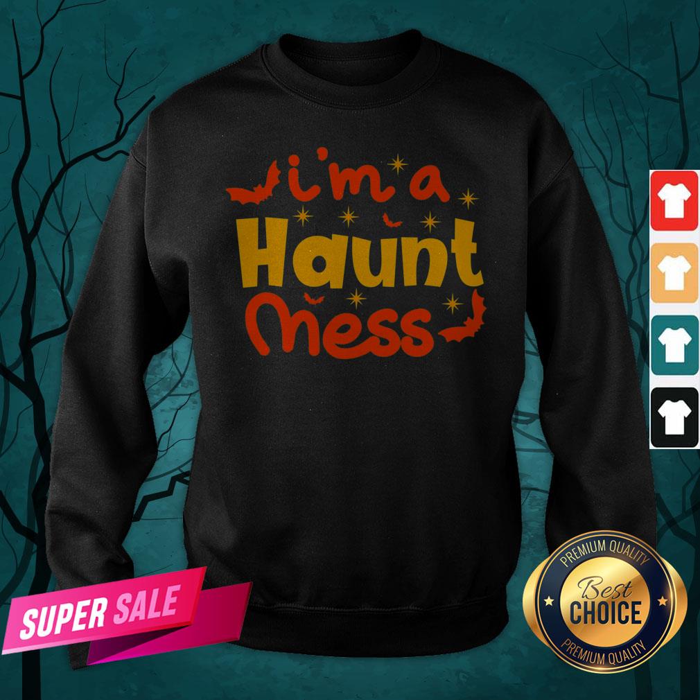 I'm A Haunt Mess Happy Halloween Shirt - Image 2