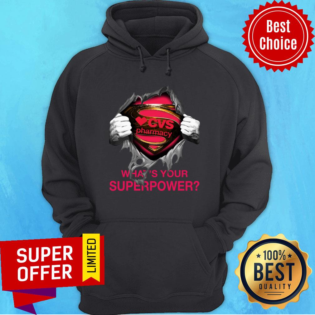 CVS Pharmacy Blood Inside Me What’s Your Superpower Shirt - Image 2