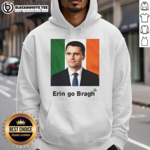 Alternative view of Pretty Erin Go Bragh Charlie Kirk T-Shirt