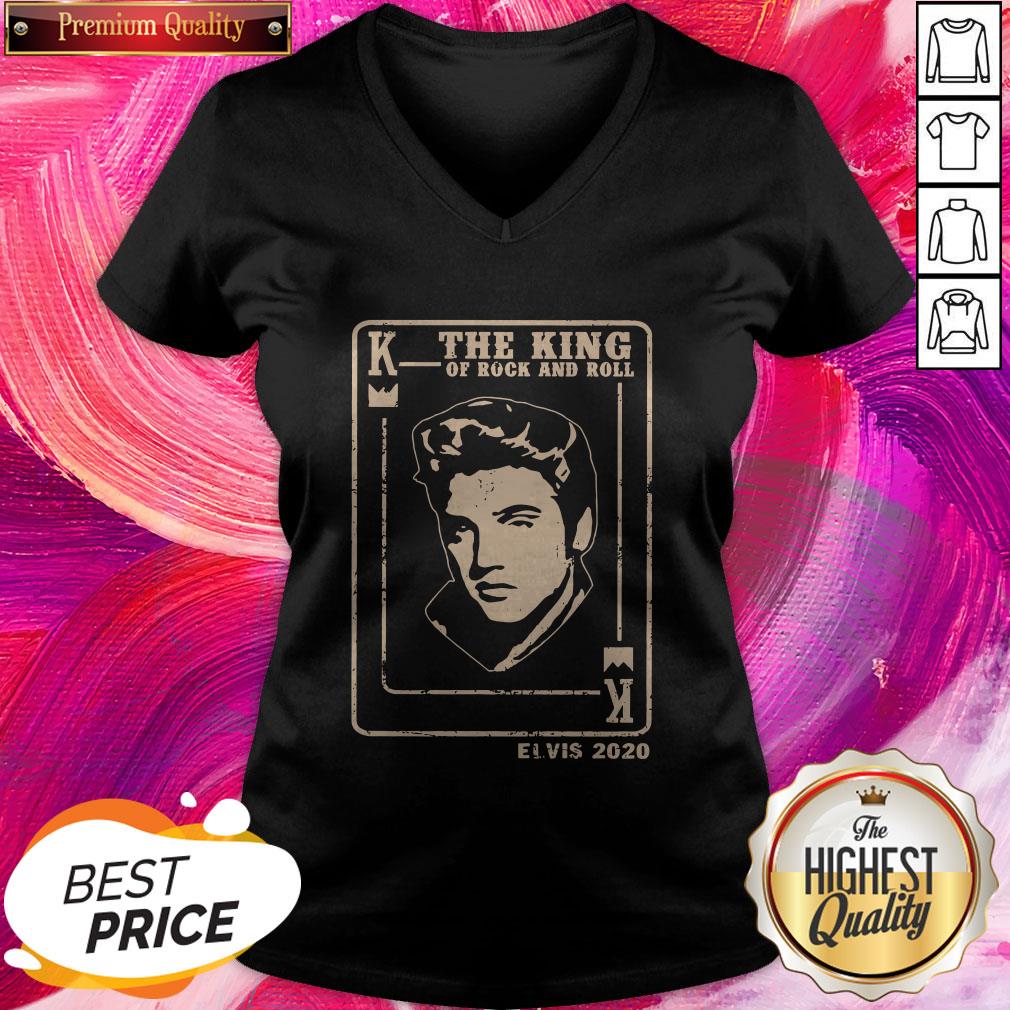 Good The King Of Rock And Roll Elvis 2020 Shirt - Image 2