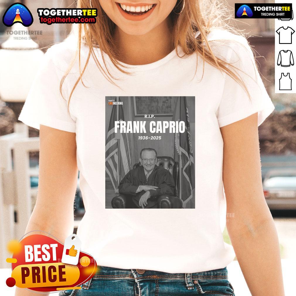 Official RIP Frank Caprio 1936-2025 T-Shirt - Image 3