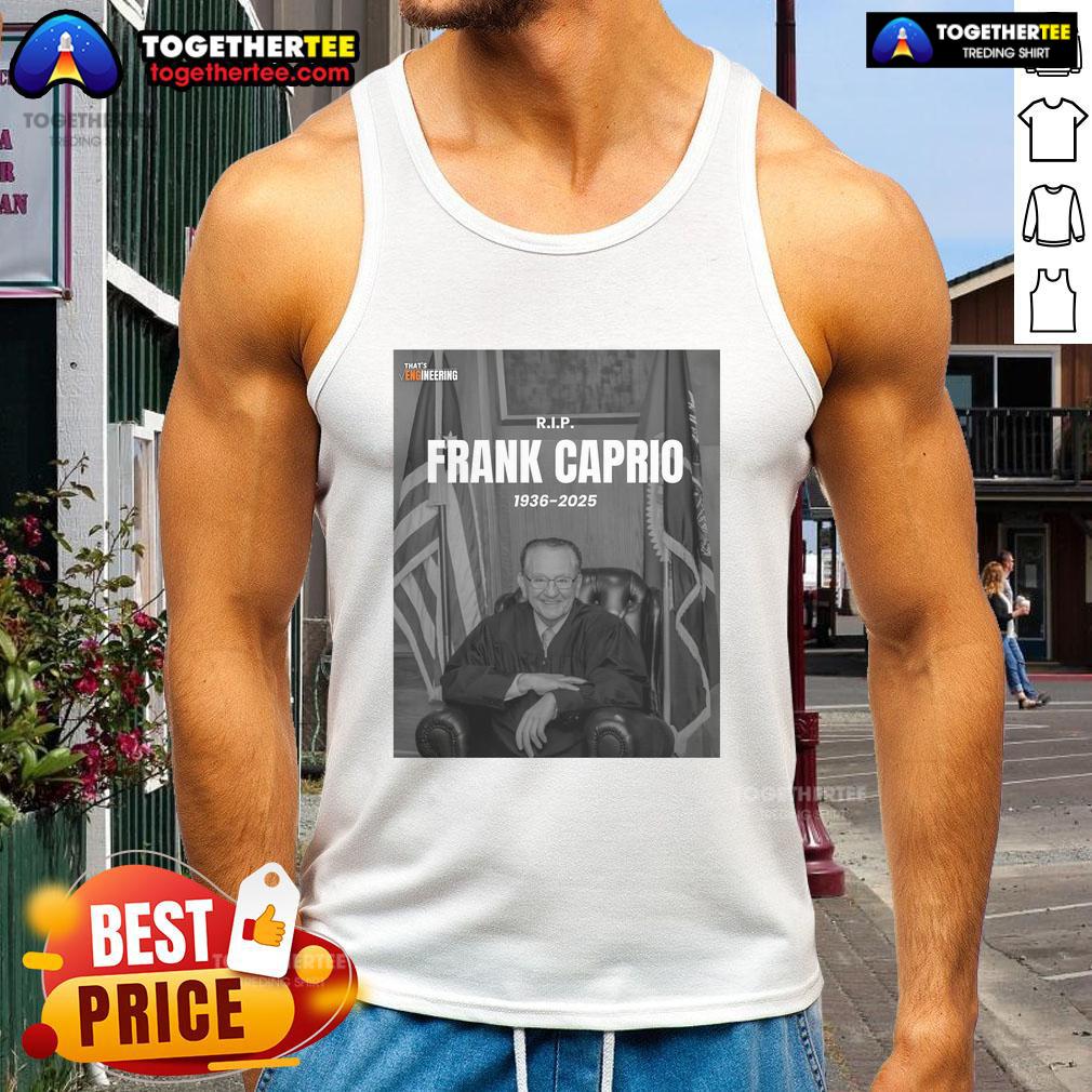 Official RIP Frank Caprio 1936-2025 T-Shirt - Image 4